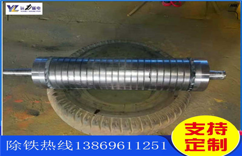 强磁辊除铁器，定做高强磁滚筒强磁辊除铁器，榴莲视频成人污输送带磁辊磁选机滚筒除铁器强力磁滚筒