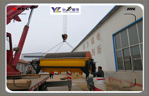 永磁筒式磁选机，湖北CTB-718永磁筒式磁选机优缺点_磁铁如何分布_湖北CTB-718永磁筒式磁选机优缺点不吸铁如何处理