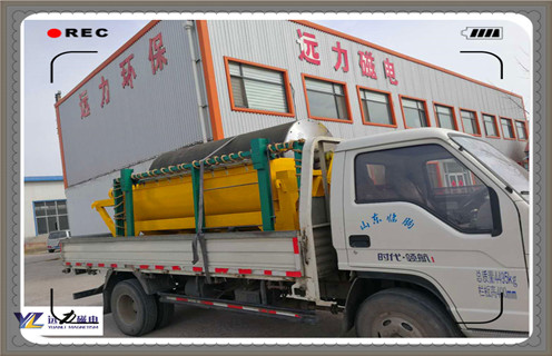 湿式磁选机，福建湿式高强磁磁选机_钒钛铁矿福建湿式高强磁磁选机型号参数及磁场强度 